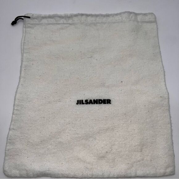 Jil Sander Synthetic Dust Bag w/Black Print and Drawstring - Picture 1 of 5